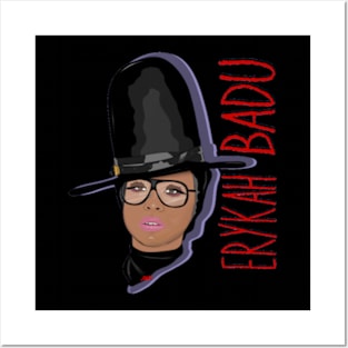 Erykah badu Posters and Art